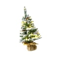 thumbnail image 3 of Pequeño mini de Navidad de mesa, de Navidad con luces, de Navidad con piña para decoración de repisa de fiesta y ventana de festival Luz cálida de 60 cm, 3 of 9