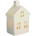 thumbnail image 3 of Northlight 6" LED Lighted Ceramic House Christmas Decoration, Warm White Lights, 3 of 5