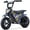 Blue, variant on MotoTec 24v 250w (HP120E) Electric Powered Mini Bike Blue