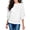Blanc, variante sur MAWCLOS Chandail pour Femmes Hiver Chaud Chandail Uni Chandail Hauts Tricot Vêtements de Détente Manches Longues Chandails Tricotés Noir TTG