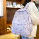thumbnail image 5 of Bowknot Mochila para Laptop Estudiantes Floral Gran Capacidad Escuela Picnic Campamento Al Aire Libre, 5 of 9