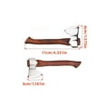 thumbnail image 3 of Mini Axeaxe Fixed Hunting Stainless Home Car Decor，Stainless Axe Wood Handle Fixed Hand Tool, 3 of 7