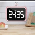thumbnail image 4 of Temporizador digital Temporizador de cocina Cuenta regresiva Recargable Alarma fuerte ajustable para Rosa, 4 of 8