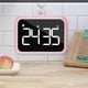 thumbnail image 4 of Temporizador digital Temporizador de cocina Cuenta regresiva Recargable Alarma fuerte ajustable para Rosa, 4 of 8