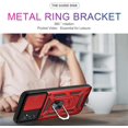 thumbnail image 5 of for Samsung Galaxy A05s 4G Case with Slide Camera Cover for Men, Military Grade Drop Phone Cover Case with Rotate Ring Kickstand for Samsung Galaxy A05s 4G SJ Red, 5 of 14