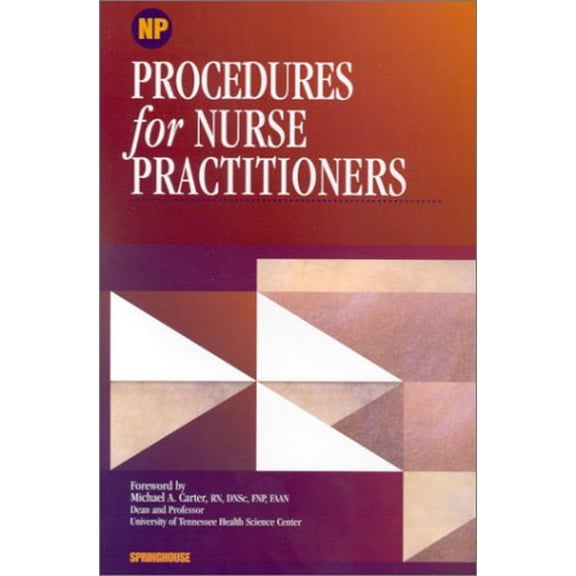 Pre-Owned Procedures for Nurse Practitioners (Paperback) 1582550689 9781582550688