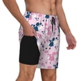 thumbnail image 2 of Balery Cartoon Poodle Dog Bañador para hombre, shorts de playa de secado rápido con entrepierna y forro de compresión-3X-Large, 2 of 6