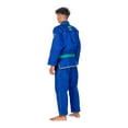 thumbnail image 5 of Fuji Kids Suparaito Brazilian Jiu Jitsu BJJ Gi - Blue (C0), 5 of 9