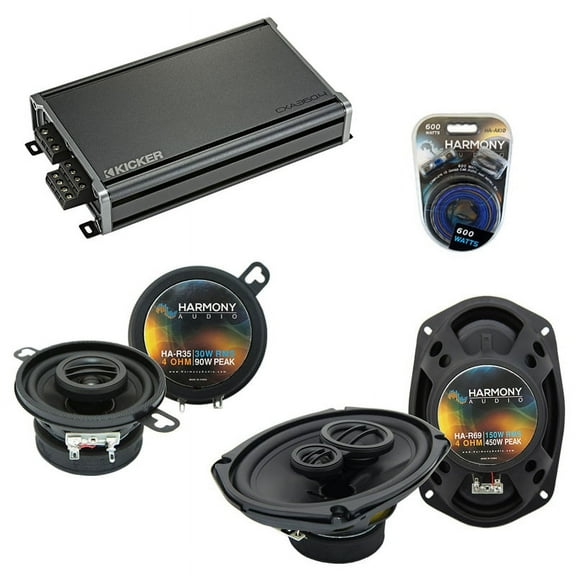 Fits Chrysler Cordoba 1975-1983 Speaker Upgrade Harmony R35 R69 & CXA360.4 Amp