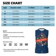 thumbnail image 6 of Bixox Men's Merry Christmas 1 Printed Shirt Sleeveless Fitness Tank Top-Small, 6 of 7