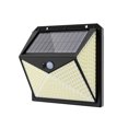 thumbnail image 3 of Moyic Luz de pared 350LED 3200lm Sensor de energía solar Luz de cerca IP65 Lámpara de camino de jardín al aire libre impermeable Iluminación y accesorios Moyic HA005417-00B, 3 of 6