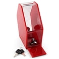 thumbnail image 4 of Pentagon Acrylic Charity Box - Ballot Box - Collection Box - Tip Container - W/Lock Red, 4 of 5