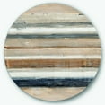 thumbnail image 1 of Designart 'Geometric Circle Natural Balance III' Geometric Metal Circle Wall Art, 1 of 3