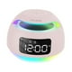 thumbnail image 5 of Reloj despertador Digital con altavoz Macarena LED repetición 12/24H atenuador con dos alarmas Rosa, 5 of 8