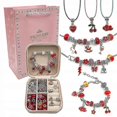 thumbnail image 1 of Charm Bracelet Making Kit Diy Craft Jewelry Gift Set For Kids Girls Teens, 1 of 5