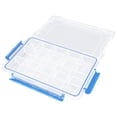 thumbnail image 4 of KAKOWELY 1pc Plastic Medicine Box Travel Organizing Box Packing Box,10.83"X6.97"X1.77", 4 of 5