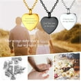 thumbnail image 6 of FindChic Heart Necklaces for Women Urn Necklace for Ashes, Gold Plated Stainless Steel Waterproof Cremation Urn Pendants Birthday Mothers Day Jewelry Gifts for Mom Her Wife, 6 of 8
