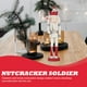 thumbnail image 2 of Decoración de soldado de cascanueces de nuez figura de cascanueces de Navidad soldado de cascanueces de madera, 2 of 7