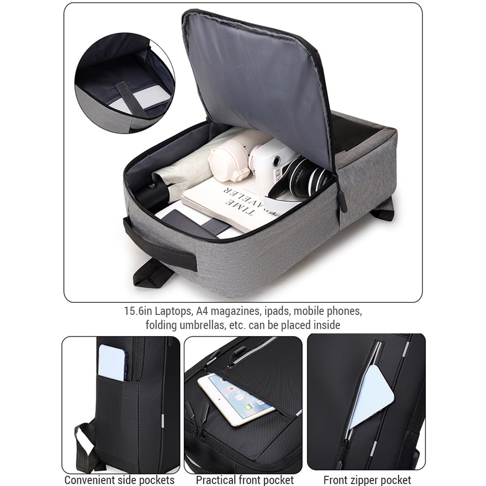 Men's Business Bag USB Large Capacity Laptop Backpack Professional Shoulder Bag for Men Executive Laptop Bag Business Briefcase
