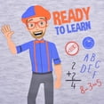 thumbnail image 2 of Children's Apparel Network Kideo Boy's 3-Piece Blippi Crewneck and Raglan Tee Shirt Set, 2 of 7
