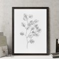 thumbnail image 2 of Wexford Home Eucalyptus Sketch III-Framed - Black - 16X22, 2 of 4