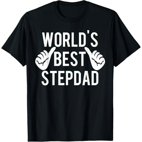 World's Best Step Dad T shirt - Great Father's Day gift idea T-Shirt