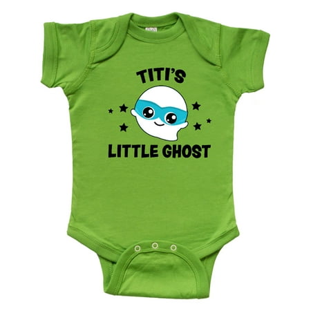 

Inktastic Cute Titi s Little Ghost with Stars Gift Baby Boy or Baby Girl Bodysuit