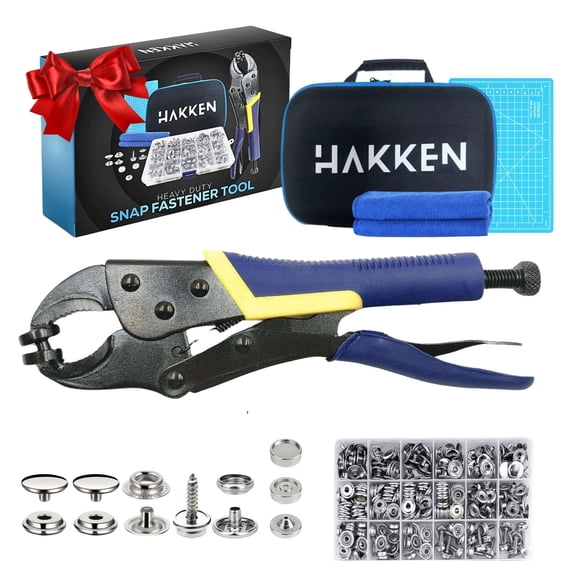 Herramienta de cierre a presión HAKKEN Heavy Duty con acero inoxidable 210