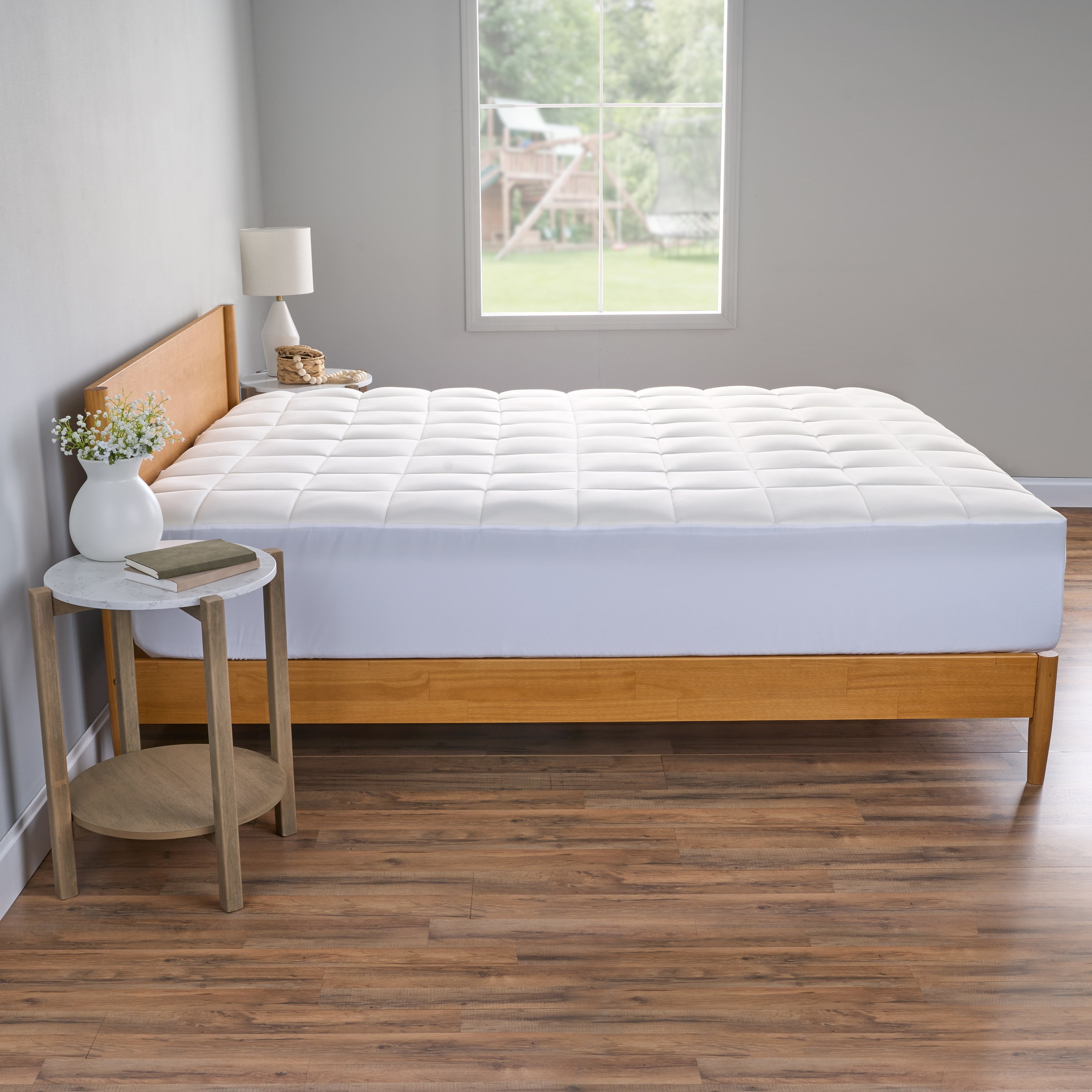 Allswell Chill Comfort Gel Memory Foam Mattress Pad, Queen
