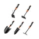 thumbnail image 4 of Kit de herramientas de jardinería Herramientas de plantación Facilidad de uso eficiente de uso Versátiles de alta resistencia para de la 5 piezas, 4 of 8
