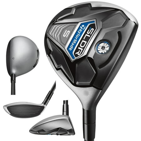 TaylorMade Men's SLDR-S High Launch Golf Bonded Fairway Wood, Right Hand, Graphite, 21-Degree, (Best Fairway Woods For High Handicappers 2019)
