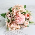 thumbnail image 2 of keepw Artificial Flower Realistic Flowers Imitation Roses Home Wedding Office Lasting Rose Centerpieces Photography Props Pink/type2, 2 of 6