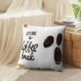 thumbnail image 4 of LALILO Throw Pillow Covers Coffee Shop Flyer With Three Coffee Cushion Cover 18" x 18", 1326 Pack, 4 of 6