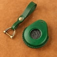 thumbnail image 2 of Key Cover PU Leather Cute Fit for Motorcycle Boyfriend Green, 2 of 8