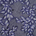 thumbnail image 2 of Zelouf Willow Floral Metallic Yarn W/sequins  , Sewing, DIY, Crafts Fabric by the Yard, Navy, 1 Yard, 2 of 2