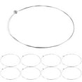 thumbnail image 2 of 10pcs Replacement Guitar E-1st Strings For Acoustic Electric Guitars Steel Strings Metal Strings Replacement Guitar String Steel Acoustic Guitar Strings, 2 of 8