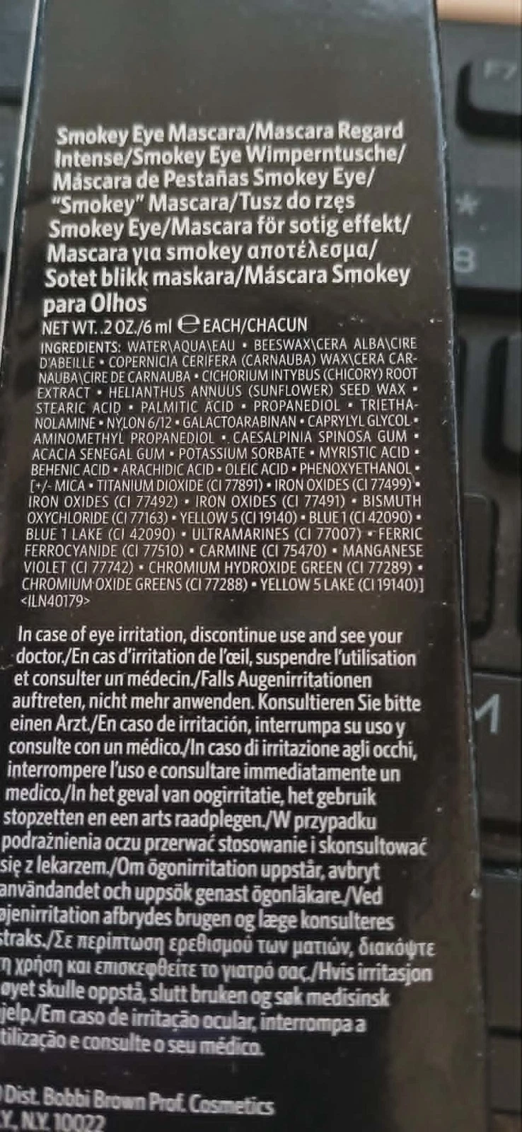 Bobbi Brown Smokey Eye Mascara Full Size .2 oz