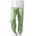 thumbnail image 2 of hengsof Girls Joggers with Pockets, Quick Dry Silky Kids Sweatpants Lightweight Athletic Pants for Casual Activewear, 2 of 7
