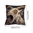 thumbnail image 3 of TanSiDing Cute Sheep Pillowcase Plush Animal Throw Pillow Cover Soft Nylon Decorative Accent Pillow for Home Decor Living Room Bedroom Sofa 17.72in, 3 of 6