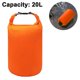 thumbnail image 1 of Bolsa seca flotante impermeable de 10 l/20 l/40 l, bolsa enrollable que mantiene el equipo seco para kayak, rafting, paseos en bote, natación, camping, senderismo, playa, pesca, 1 of 5