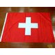 thumbnail image 3 of Bandera de Suiza con cruz blanca de 90 x 150 cm., 3 of 4
