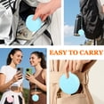 thumbnail image 3 of 2Pcs 6.76oz Collapsible Travel Cup with Lid and Carrying Strap Reusable Water Cup Dishwasher Safe Folding Cup Collapsible Cup for Camping Travel Airport Hotel, 3 of 11