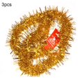 thumbnail image 2 of 3Pcs 2m Long Shiny Garland Tinsel  Tree Ornament Wedding Party Decorations Red One Size, 2 of 13