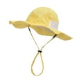 thumbnail image 1 of Memory Cloth Mesh Sun Hat Baby Sunshade Child Fisherman Hat Beach Sunscreen Hat, 1 of 9