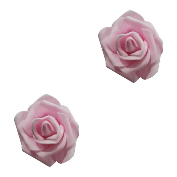 Ramo de flores artificiales Toystoory 50 piezas rosas realistas Rosa claro 2piezas