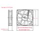 thumbnail image 5 of Sidaley 120mm LED Ultra Silent Computer PC Case Fan 15 LEDs 12V Cpu Disipador de calor Ventilador de refrigeración Type3 NO3, 5 of 6