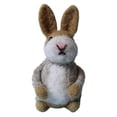 thumbnail image 1 of Wool Felt Rabbit With Balloons Easter Decorations Hanging Bunny, 1 of 8