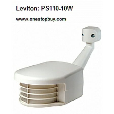 UPC 078477046043 product image for Leviton PS110-10W PIR Outdoor Motion Sensor Commercial - White | upcitemdb.com