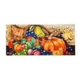 thumbnail image 4 of Evergreen Indoor Outdoor Doormat Bundle Set of 5 - Frame and 4 Welcome Seasonal Inserts Halloween Pumpkin Gnome Gather Harvest Thanksgiving, 4 of 7