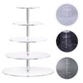 thumbnail image 1 of IFANLANDOR 1Pack Transparent Cake Stands for Dessert Table 5-layer Design for Caterers, 1 of 8
